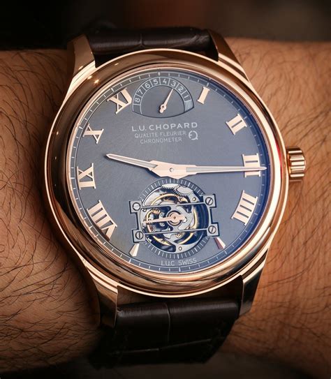 chopard l.u.c tourbillon qualité fleurier